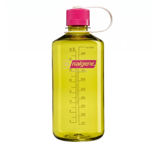 Nalgene Narrow Mouth 1L Endive/Fuchsia Purple - Butelka Turystyczna BPA Free