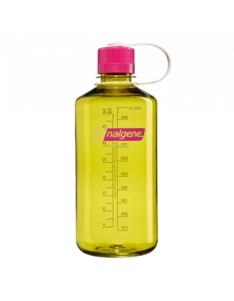 Nalgene Narrow Mouth 1L Endive/Fuchsia Purple - Butelka Turystyczna BPA Free