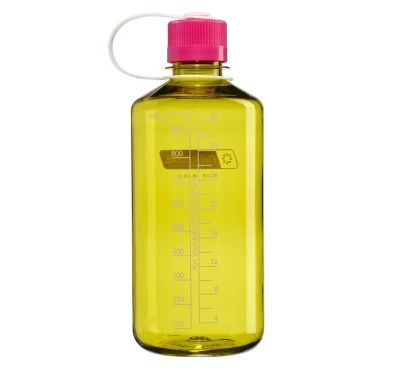 Nalgene Narrow Mouth 1L - Butelka Turystyczna Endive/Fuchsia Purple