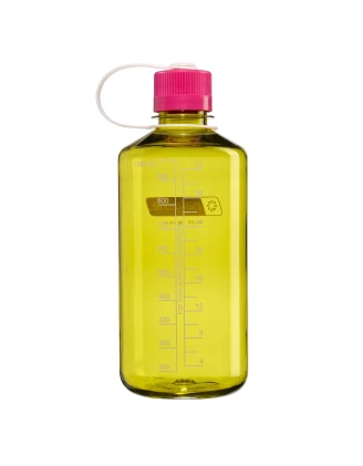 Nalgene Narrow Mouth 1L Endive/Fuchsia Purple - Butelka Turystyczna BPA Free
