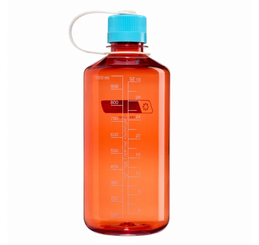 Butelka Nalgene Narrow Mouth 1 L Tritan Renew - Flame/Blue Atoll