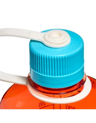 Butelka Nalgene Narrow Mouth 1 L Tritan Renew - Flame/Blue Atoll - imag24.pl