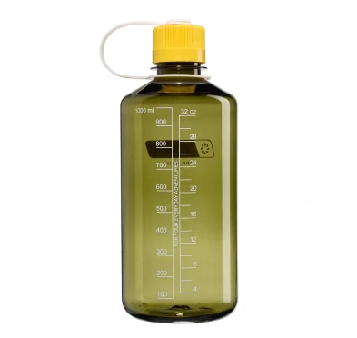 Nalgene Narrow Mouth 1L - Butelka Turystyczna Oil Green/Freesia