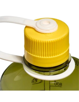 Nalgene Narrow Mouth 1L Oil Green/Freesia - Butelka Turystyczna BPA Free | imag24.pl
