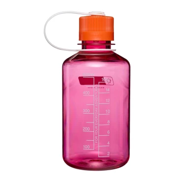 Nalgene Butelka Narrow Mouth 500 ml - Fuchsia Purple/Flame