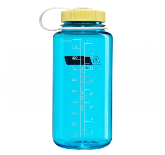 Butelka Nalgene Wide Mouth 1 l - Blue Atoll