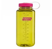 Butelka turystyczna Nalgene Wide Mouth 1 l - endive/fuchsia