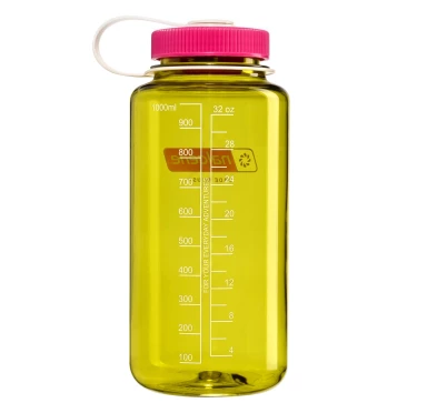 Butelka turystyczna Nalgene Wide Mouth 1 l - endive/fuchsia