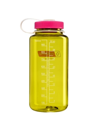 Nalgene Wide Mouth 1 l - Butelka turystyczna endive/fuchsia | Imag24.pl