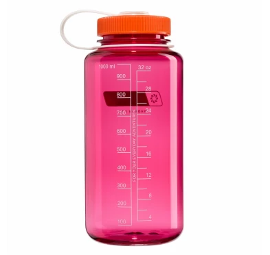Butelka Nalgene Wide Mouth 1 l - fuchsia purple/flame