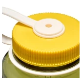 Butelka turystyczna Nalgene Wide Mouth 1 l - oil green/freesia