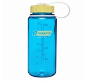 Nalgene Wide Mouth Butelka Turystyczna 500 ml - Tritan Renew blue atoll/endive