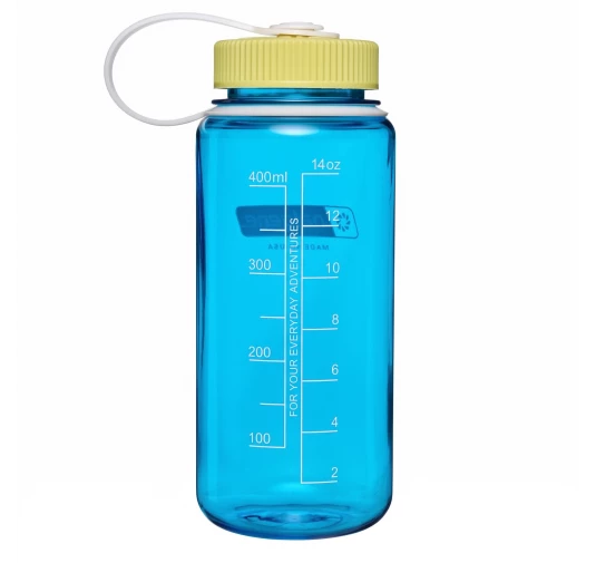 Nalgene Wide Mouth Butelka Turystyczna 500 ml - Tritan Renew blue atoll/endive