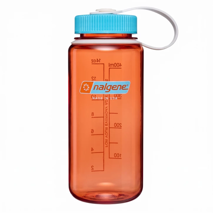 Butelka Nalgene Wide Mouth 500 ml Flame/Blue Atoll - imag24.pl