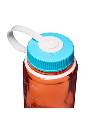Butelka Nalgene Wide Mouth 500 ml Flame/Blue Atoll - imag24.pl