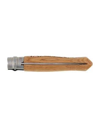Nóż składany Opinel 8 inox dąb seria Animal - bizon