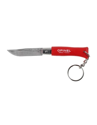 Opinel Colorama 04 – Nóż składany brelok EDC | Inox Grab Czerwony