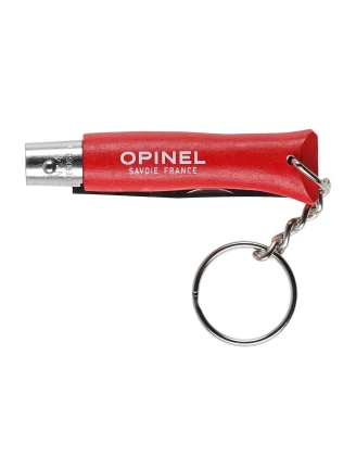 Opinel Colorama 04 – Nóż składany brelok EDC | Inox Grab Czerwony