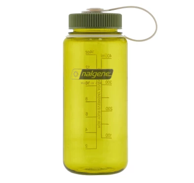 Butelka turystyczna Nalgene Wide Mouth 500 ml - endive/oil green