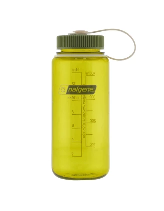 Butelka turystyczna Nalgene Wide Mouth 500 ml - endive/oil green
