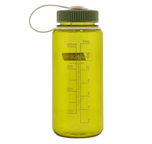 Butelka turystyczna Nalgene Wide Mouth 500 ml - endive/oil green