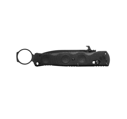 Nóż składany Benchmade 393SBK Mini SOCP – stal S30V, AXIS Lock, rękojeść G10