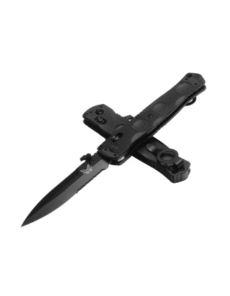 Nóż składany Benchmade 393SBK Mini SOCP - Stal S30V, AXIS Lock | imag24.pl