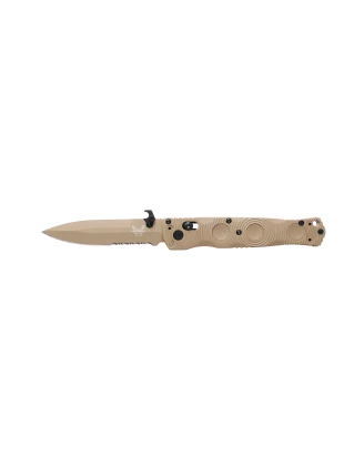Nóż składany Benchmade 393SSN-01 Mini SOCP - S30V, AXIS Lock, G10 FDE