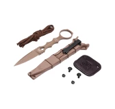 Nóż taktyczny Benchmade SOCP 174SN FDE – stała klinga Spear Point 440C, Cerakote, MOLLE