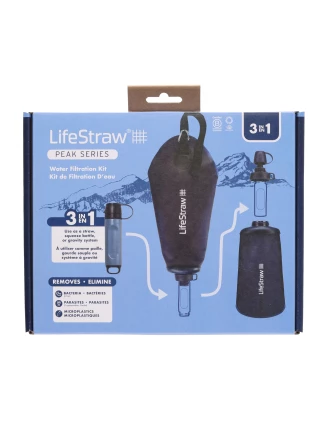 LifeStraw Peak All-in-One 3w1 | Filtracja Wody Survival Turystyka