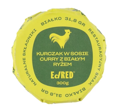 Ed RED Konserwa All in One Kurczak Curry z Ryżem 300g | imag24.pl