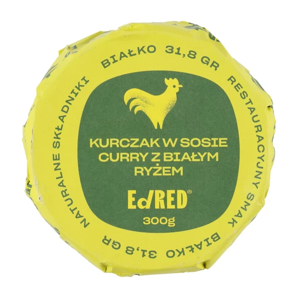 Ed RED Konserwa All in One Kurczak Curry z Ryżem 300g