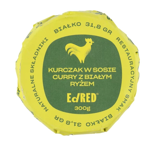 Ed RED Konserwa All in One Kurczak Curry z Ryżem 300g | imag24.pl