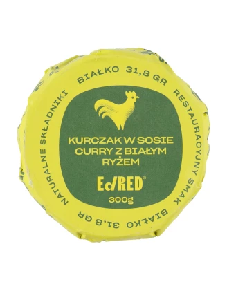 Ed RED Konserwa All in One Kurczak Curry z Ryżem 300g | imag24.pl