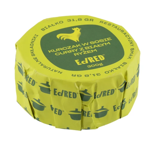 Ed RED Konserwa All in One Kurczak Curry z Ryżem 300g