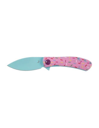 Nóż Składany Trollsky Mandu EVO MTE018 14C28N Pink G10 | imag24.pl