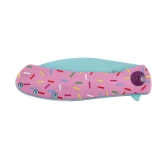 Nóż Składany Trollsky Knives Mandu EVO MTE018 14C28N Pink G10 Liner Lock