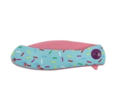 Nóż Składany Trollsky Knives Mandu EVO Liner Lock 14C28N G10 Pink/Blue