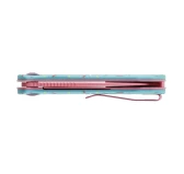 Nóż Składany Trollsky Knives Mandu EVO Liner Lock 14C28N G10 Pink/Blue