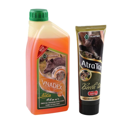 For Vnadex 1.2 kg Anyż + AtraTar 320g Smoła Bukowa | Wabik dla Zwierzyny