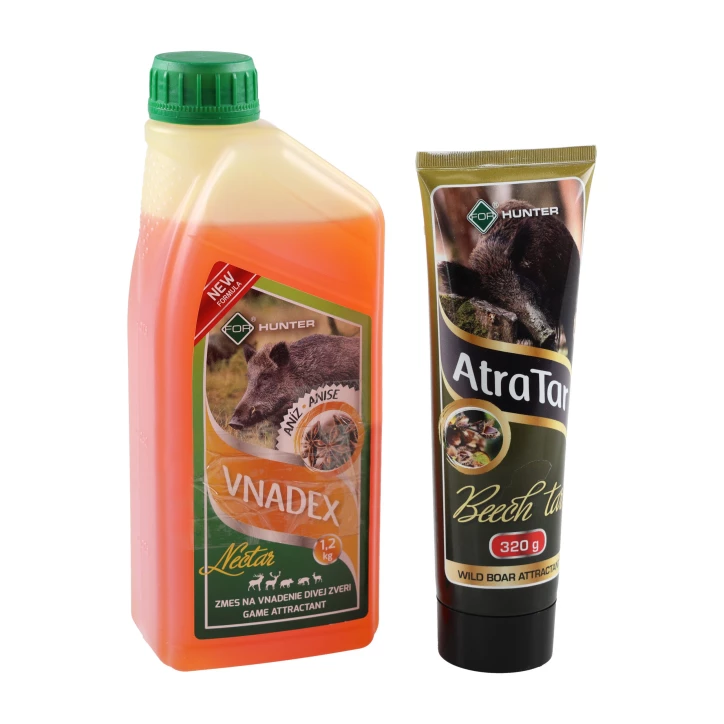 For Vnadex 1.2 kg Anyż + AtraTar 320g Smoła Bukowa | Wabik dla Zwierzyny