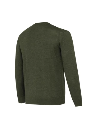 Sweter Męski Beretta Merino V-Neck Zielony | imag24.pl