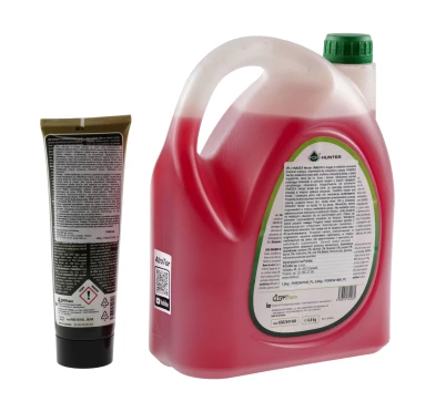 Płyn do wabienia zwierzyny For Vnadex 4,8 kg o zapachu jabłka + Smoła bukowa AtraTar 320 g