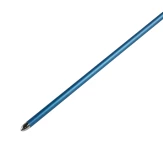 Strzały aluminiowe Poe Lang 29" z grotem tarczowym, niebieskie (5 sztuk)