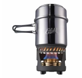 Zestaw do gotowania Esbit Cookset and Alcohol Burner 985 ml - stainless steel