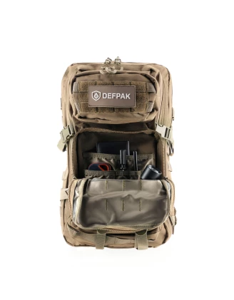 Plecak taktyczny Defpak Ranger 25L FDE MOLLE - imag24.pl