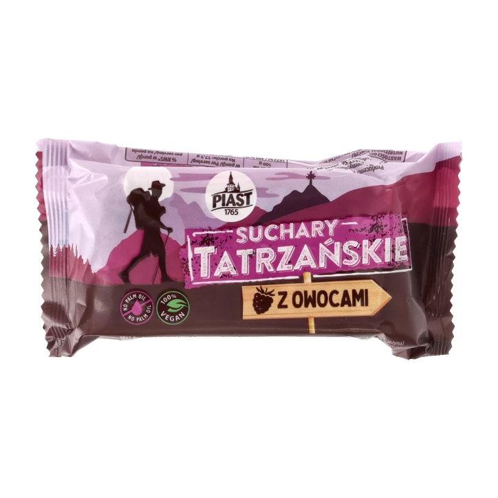 Suchary Tatrzańskie z Owocami Piast 70g | Przekąska Outdoor imag24.pl