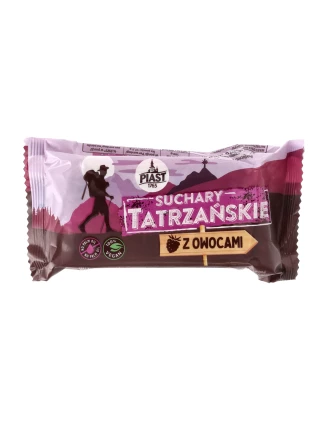 Suchary Tatrzańskie z Owocami Piast 70g | Przekąska Outdoor imag24.pl