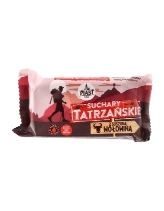 Suchary tatrzańskie z suszoną wołowiną Piast 70 g