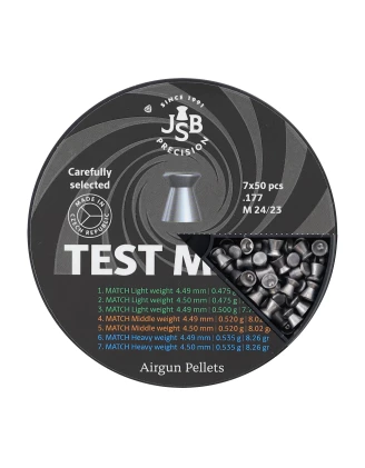 Śrut diabolo JSB Exact Test Match 4,5 mm 350 szt.